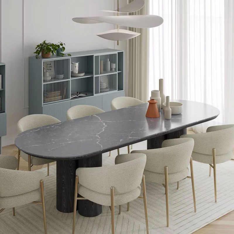 Plan de travail en Quartz Silestone® Parisien Bleu